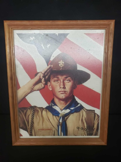 NORMAN ROCKWELL Boy scouts of America