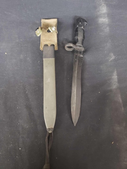 Army Toledo Knife and sheath