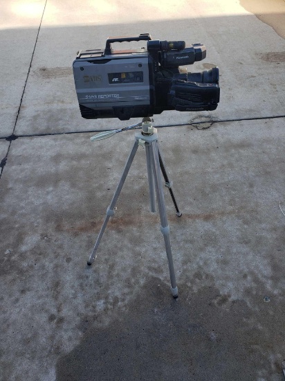 VHS Recorder Camera and tri Pod Stand