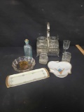 Glass dinning room table collectibles