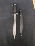 Military issued knife and sheath