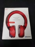 VIVITAR INFINITE Bluetooth Stereo Headphones Crimson Limited Edition
