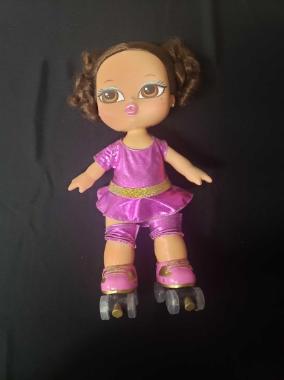 BRATZ DOLL on roller skates 15" tall