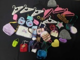 AMERICAN GIRL DOLL ACCESSORIES PURSES HATS hangers