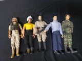 (5) G.I.JOE SOLDIERS 12