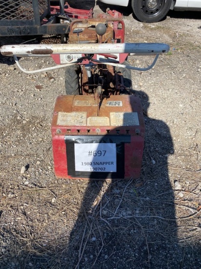 1980 Snapper Rear Tine Tiller
