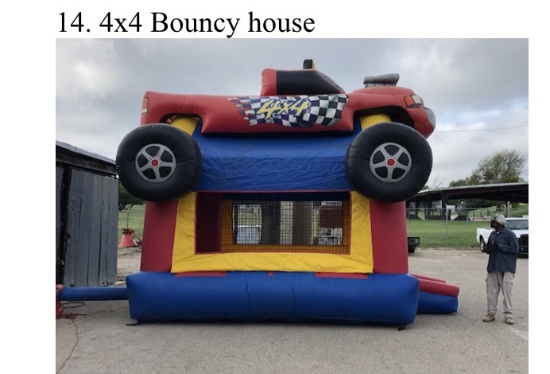 4X4 Bouncy House