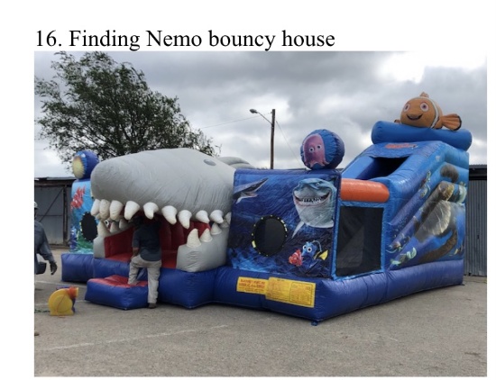 Finding Nemo Bouncy House