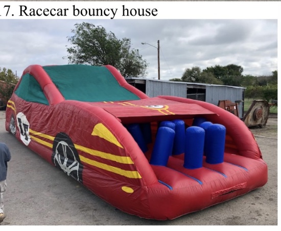 Racecar Bouncy House