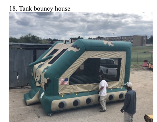 Tank Bouncy House
