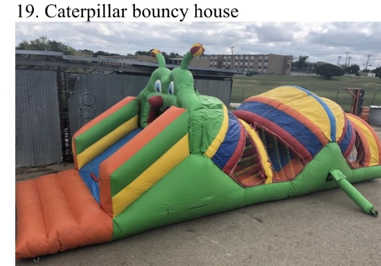 Caterpillar Bouncy House
