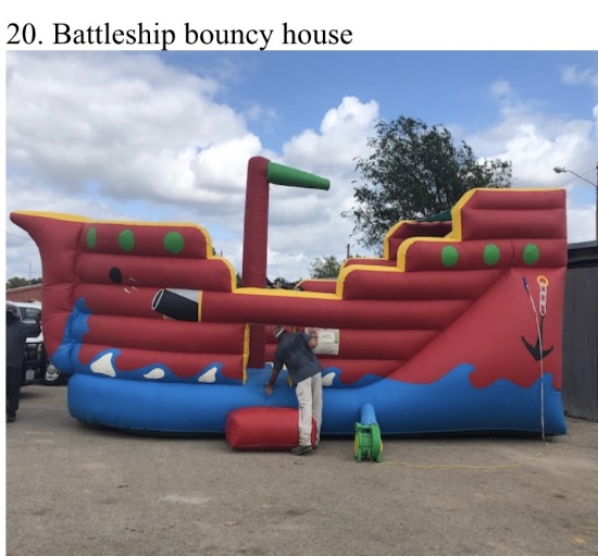 Battleship Bouncy House