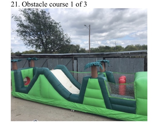 Obstacle Course Bouncy House