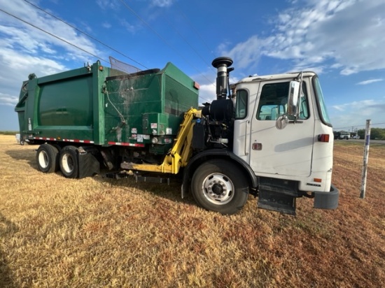 2012 Autocar ACX64 ASL Side Loader Sanitation Truck