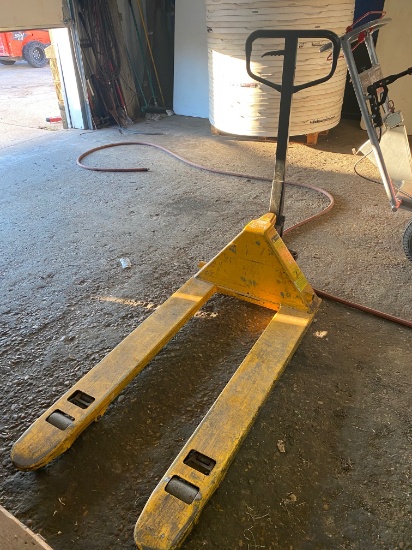 Yellow Pallet Jack