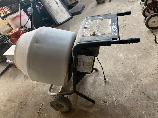 Electric Cement Mixer