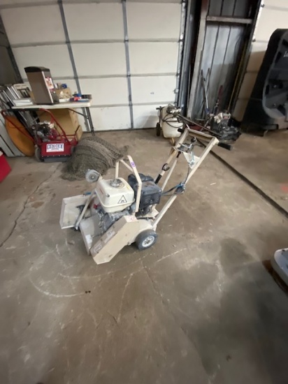 Walk Behind Concrete Saw