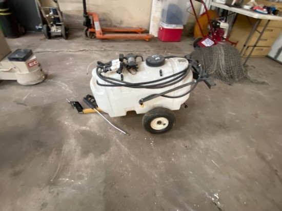 Spray Tank on Wheels