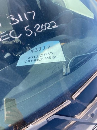 2012 Chevy Caprice V8 6L