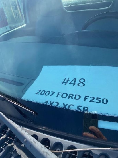2007 Ford F250 club cab