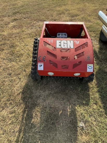 EGN 750 remote controlled gas powered lawn mower