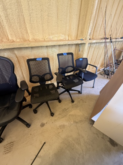 6 office Chairs