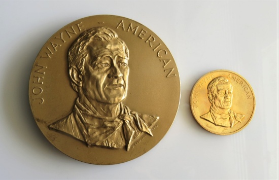 Two Official US Mint John Wayne Medals 3