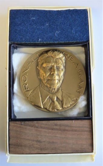 1981 Ronald Reagan 2.75- Bronze Inauguration Medal