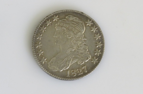 1827 Bust Half-Dollar XF-AU
