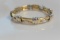 David Stern Yellow Gold and Diamond Bracelet