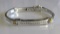 14KT White Gold 4 Segmented Diamond Bracelet
