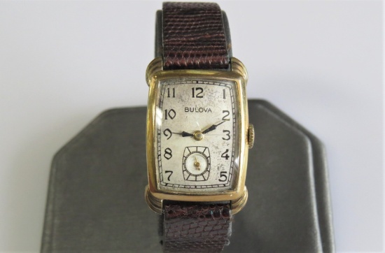 Vintage Bulova Mens Watch