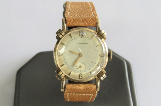 Vintage 10K Yellow Gold Longines Watch