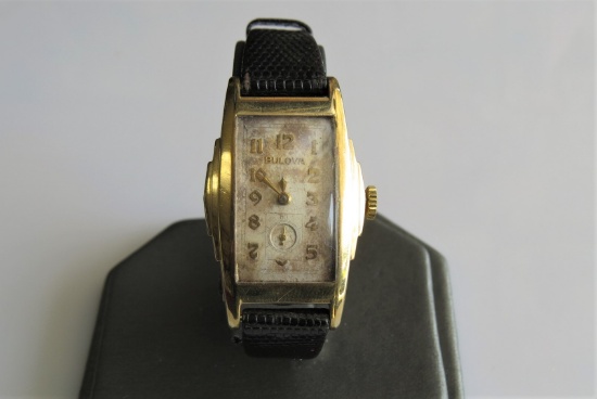 Rectangular Vintage Bulova Watch