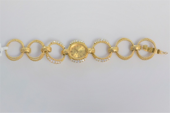 Gubelin Vintage Gold Watch