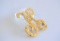 Gold Nugget K Pin