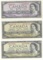 1954 Canada $10.00 and (2ct) $20.00 Notes