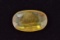 Large Natural Yellow Sapphire