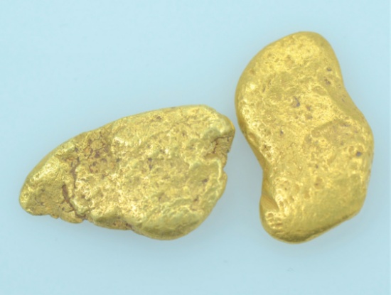 Pair of Gold Nuggets