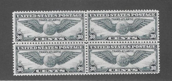 US C24 Block of Four Mint OGNH Gem