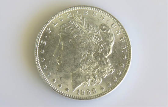 1888 Morgan Silver Dollar BU
