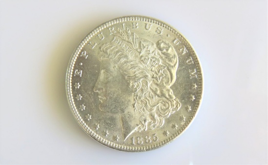 1885 Morgan Silver Dollar Choice Uncirculated