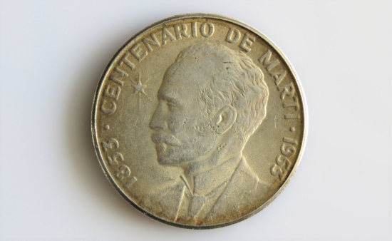 1953 Cuba Un Peso (One Peso) Original Choice Unc