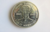 1969 P/L Silver Philippines Piso-Low Mintage