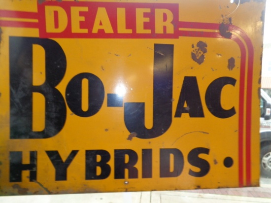 Double Sided Bo- Jac Sign