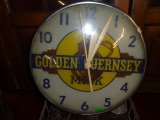 Golden Guernsey Milk Clock