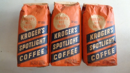 Old Krogers Coffee unopened