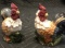 Ceramic Rooster Salt & Pepper Shakers