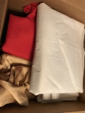 Mystery Box of Table Clothes and Fabric