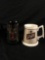 Two Classic beer Mugs